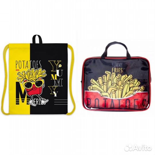 Ранец школьный и к нему коллекция