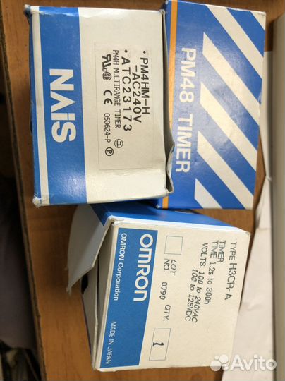 Реле времени omron