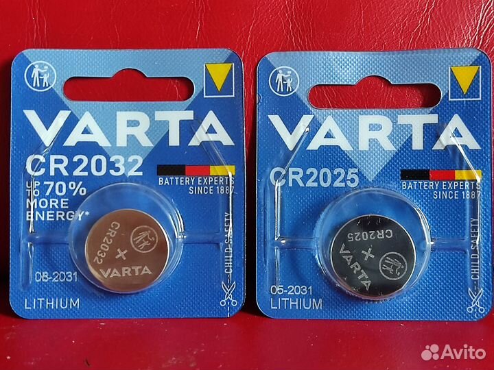 Батарейка Varta CR123A 3V