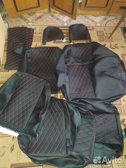 Обивка сидений priora