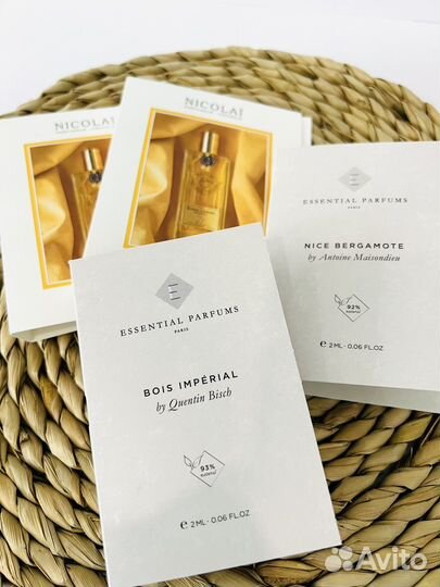 Парфюмерные семплы