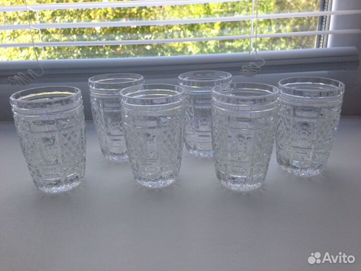Хрустальные рюмки СССР