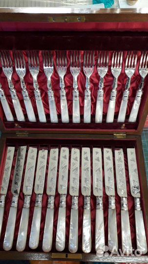 Набор десертных приборов Перламутр