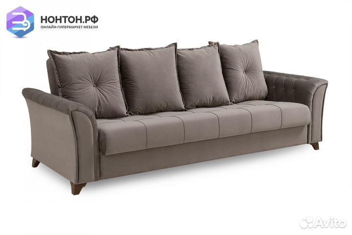 Диван книжка Ирис коричневый