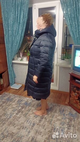 Пуховик женский зимний 52 размер