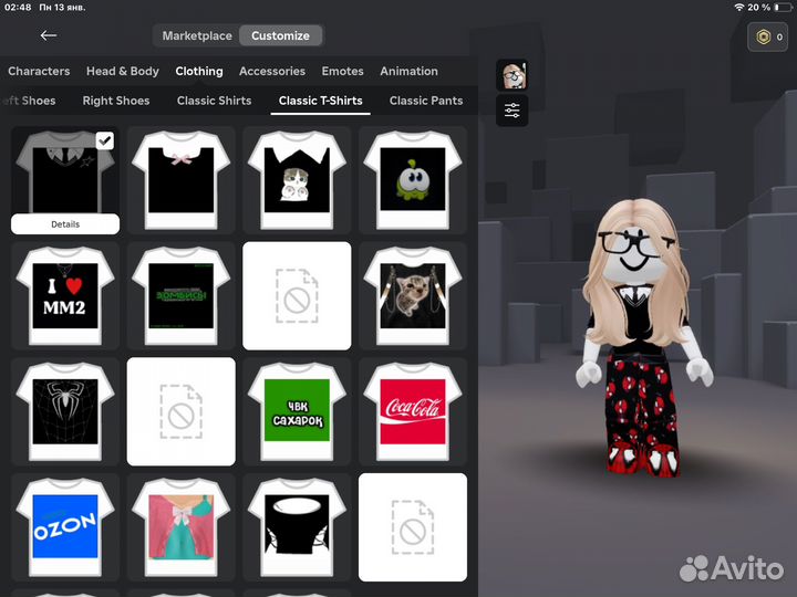 Фигурка роблокс