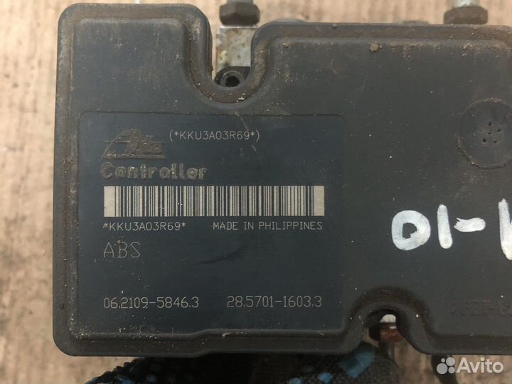 Mitsubishi lancer 10 блок абс