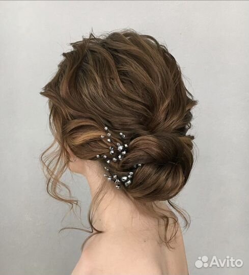 Свадебные прически и макияж