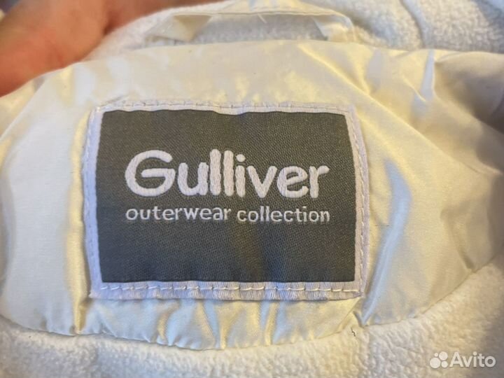 Зимний пуховик детский Gulliver