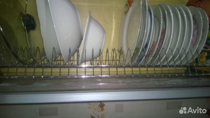 Мебельные сушилки для посуды нержав и хром