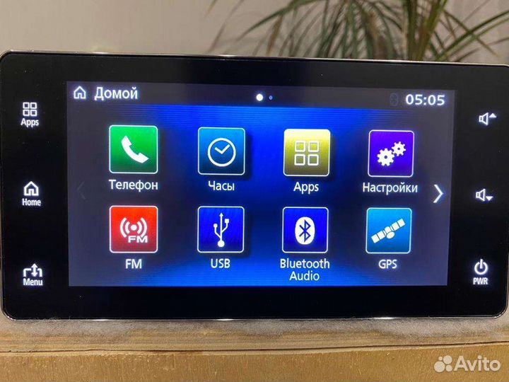 Штатное головное устройство Pajero Sport 3