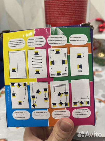 Магнитный очиститель для окон