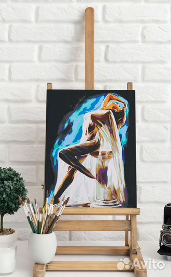 Картина по номерам 40*50 с подрамником