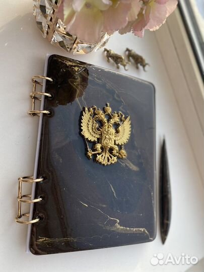 Ежедник ручной работы «Россия»