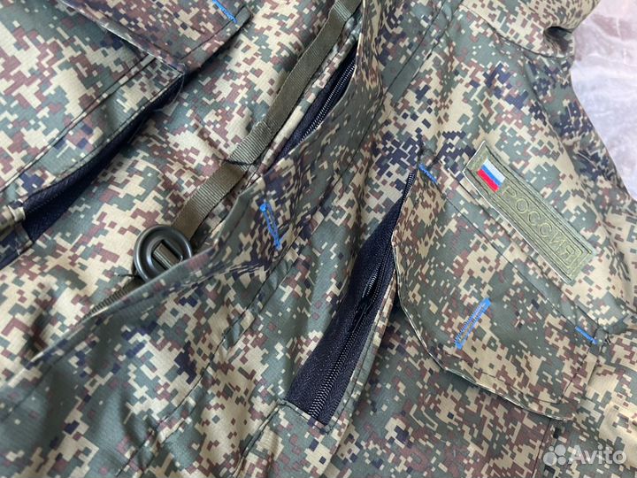 Костюм зимний Горка-8, зеленая цифра. Форма