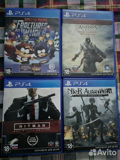 Игры для приставок ps4