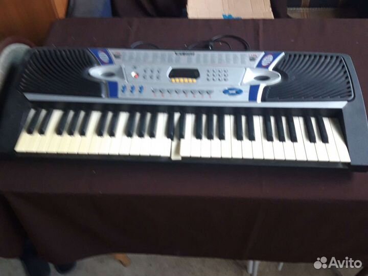 Детский синтезатор с микрофоном