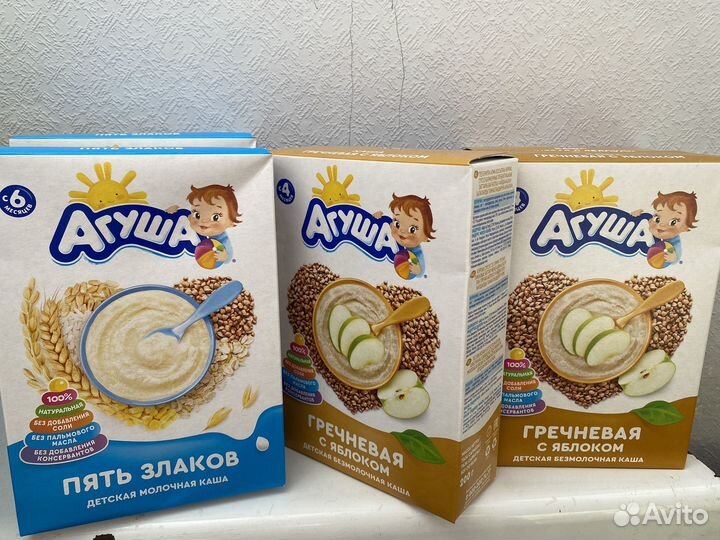 Детские каши агуша