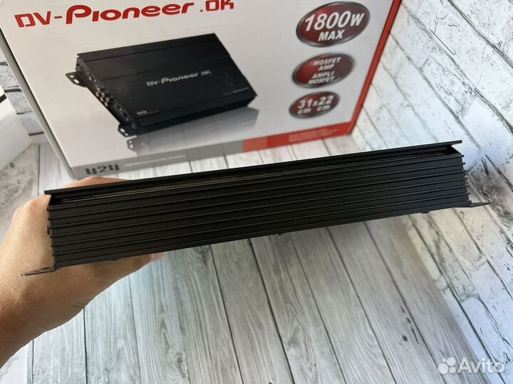 Усилитель Pioneer 1800w 4х канальный
