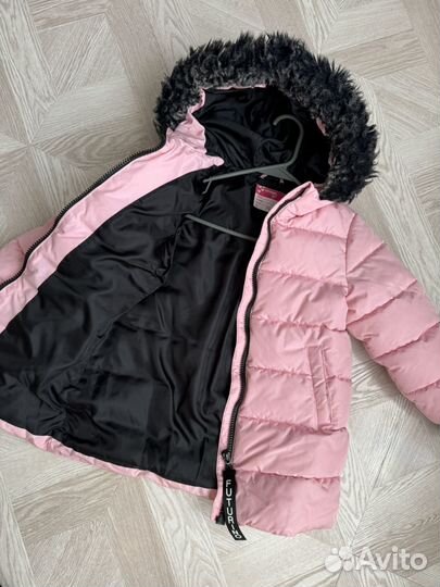 Пуховик для девочки 116