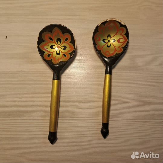 Ложки деревянные с росписью