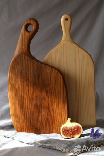Доска разделочная из дуба ручной работы