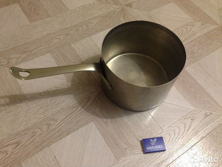 Никелированный ковш