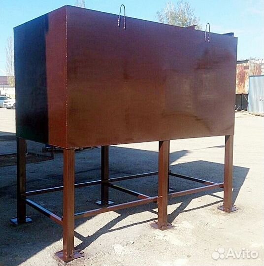 Бак для воды садовый, из листа 4 мм