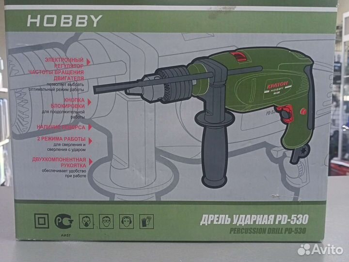 Дрель ударная Кратон PD-530