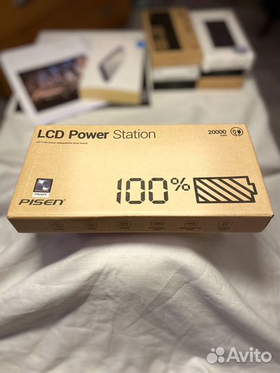 Аккумуляторы Power bank Pisen Power Bank 20000 mAh