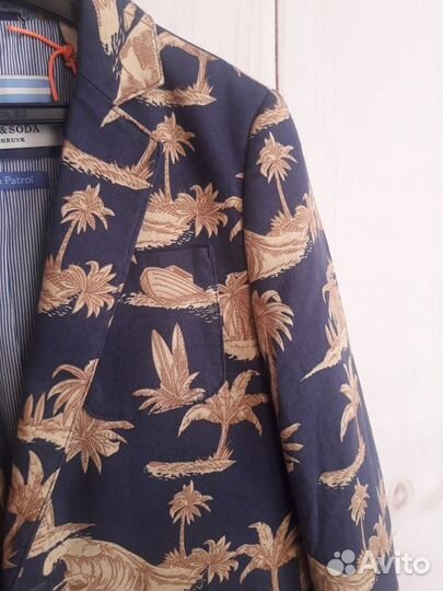 Льняной пиджак 8/128