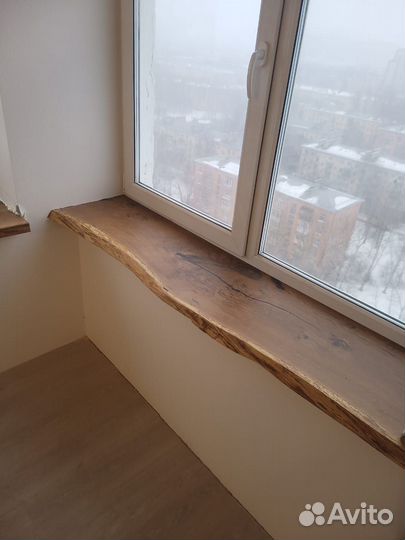 Деревянные подоконники изготовление и монтаж