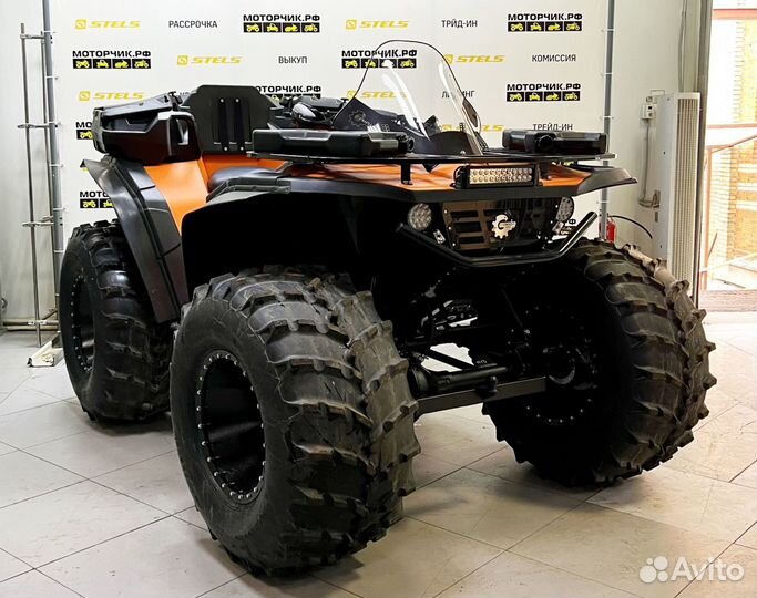 Квадроцикл Сокол 1.5 на мостах УАЗ