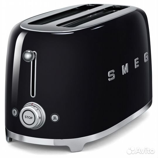 Тостер Smeg TSF02bleu, черный