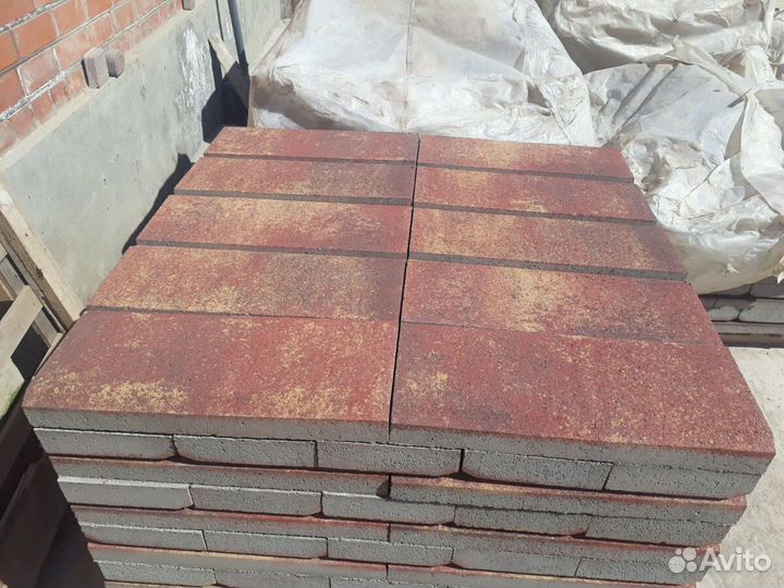 Плитка тротуарная Брусчатка цена от370до750руб