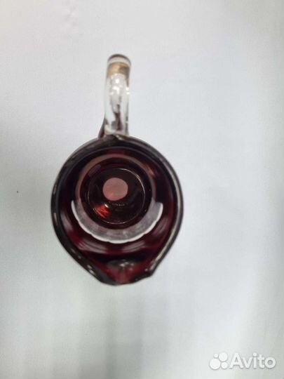 Кувшин рубиновое стекло