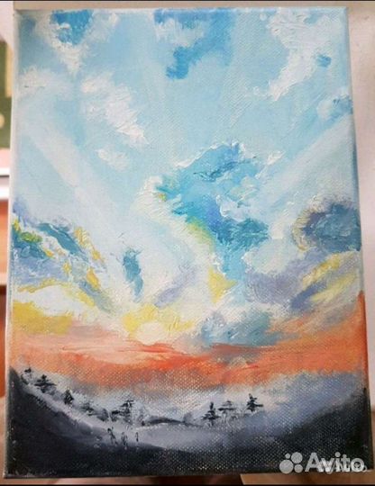 Картина маслом на холсте