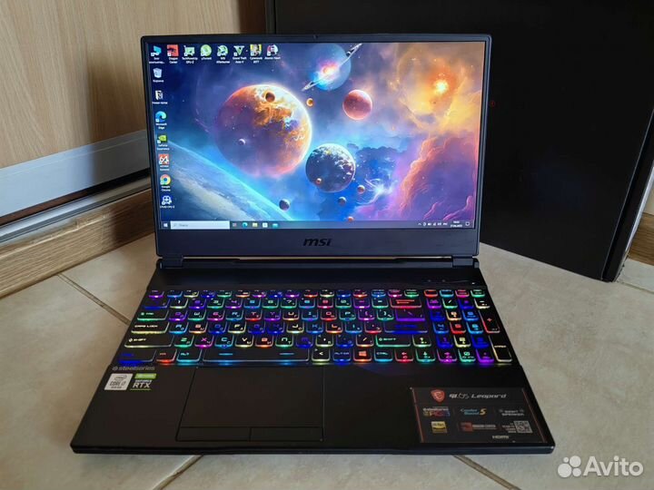 MSI i7-10750H /RTX 2070-8гб/144 Гц Гарантия