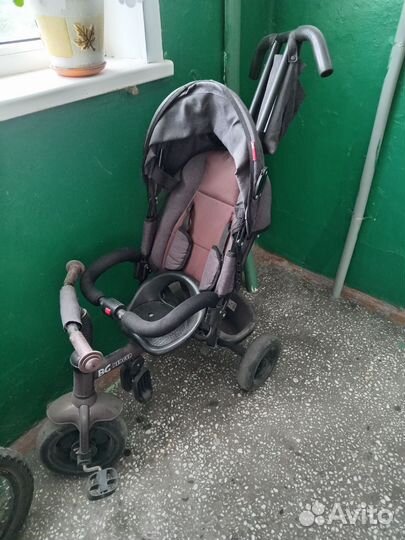 Детский трехколесный велосипед бу