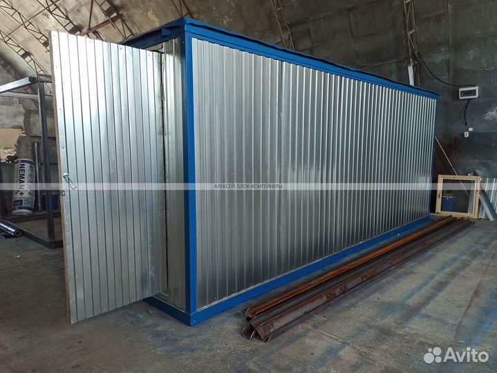 Блок контейнер с доставкой на объект уже завтра