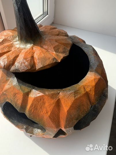 Тыква на Хэллоуин паперкрафт