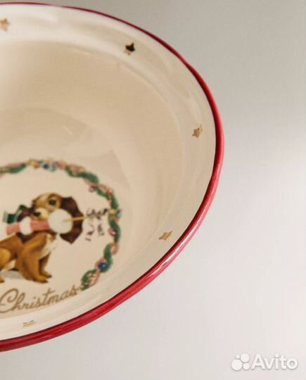 Тарелка Леди и бродяга Zara home