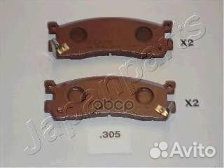 Колодки задн.диск.Mazda 929 HC 87-91 pp305af Ja