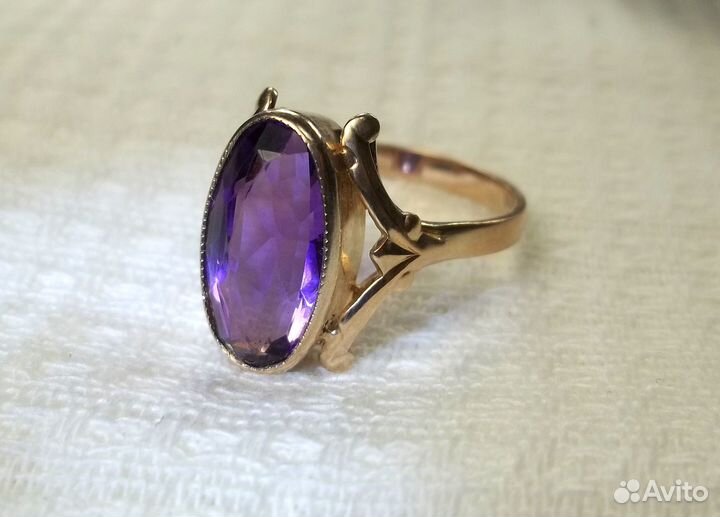 Кольцо золото 583 винтаж СССР