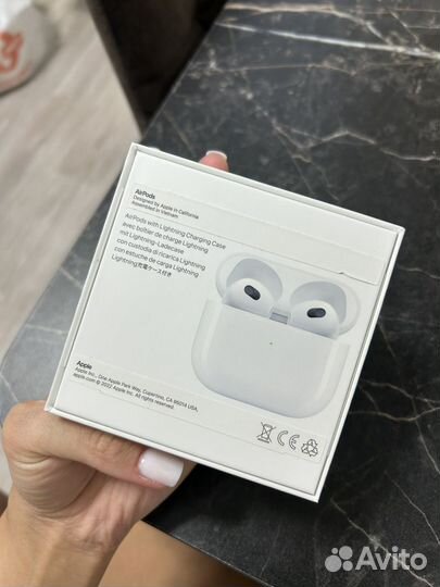 Наушники apple airpods 3оригинал