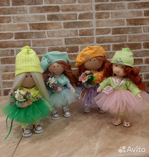 Интерьерная кукла ручной работы