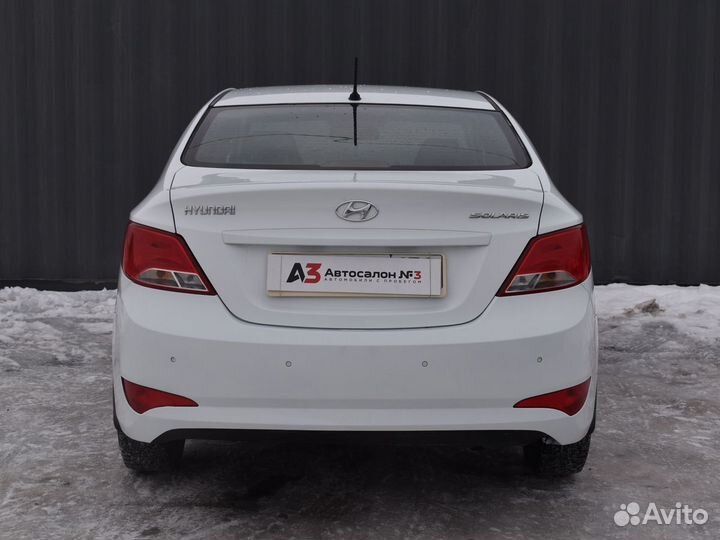 Hyundai Solaris 1.4 МТ, 2015, 187 000 км