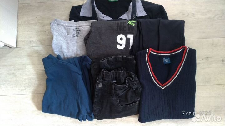 Вещи для школы на мальчика 140 146