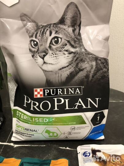 Корм для кошек purina pro plan