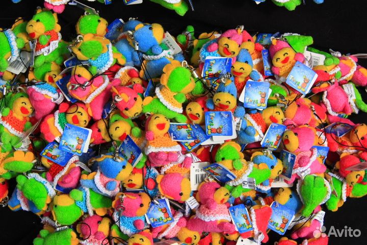 Мягкая игрушка подвеска динозаврики, дракончики